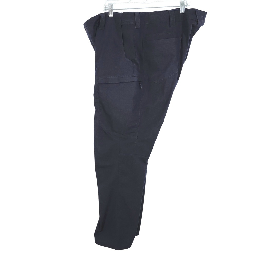 5.11 Tactical Apex Pants Mens 43x32 Dark Navy Cargo Work Trousers 74434 - Picture 4 of 9